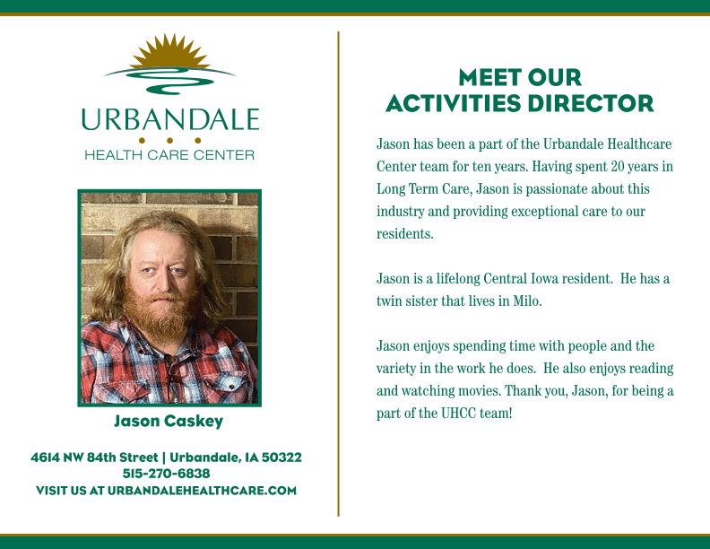 Urbandale_Meet our Activities Director_Jason Caskey_v1